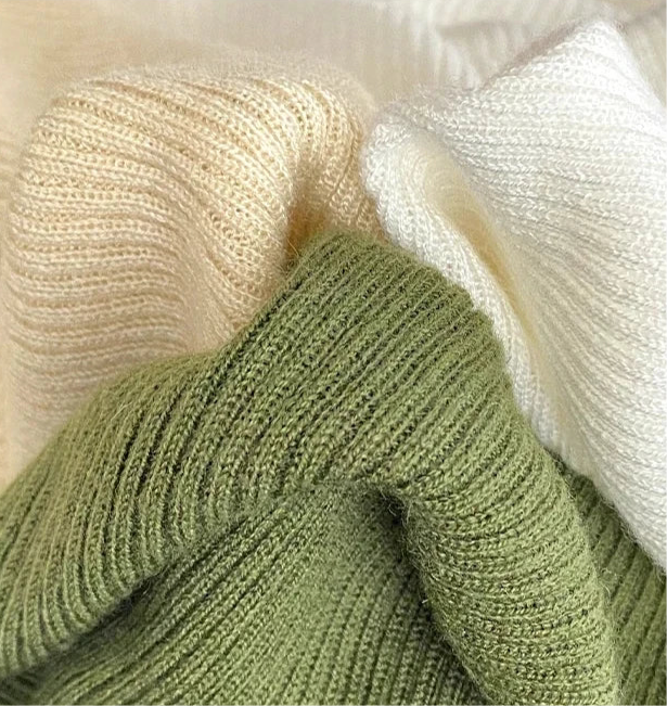 Women’s Mock Neck Slim Knitted Sweater – Autumn Winter Pullover